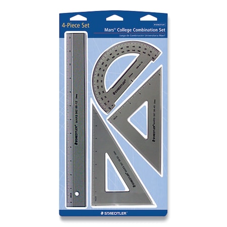 Staedtler College Combination Set, Plastic, Transparent Smoke 569 32BK